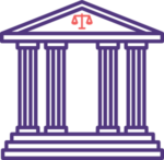 Icon of a courthouse